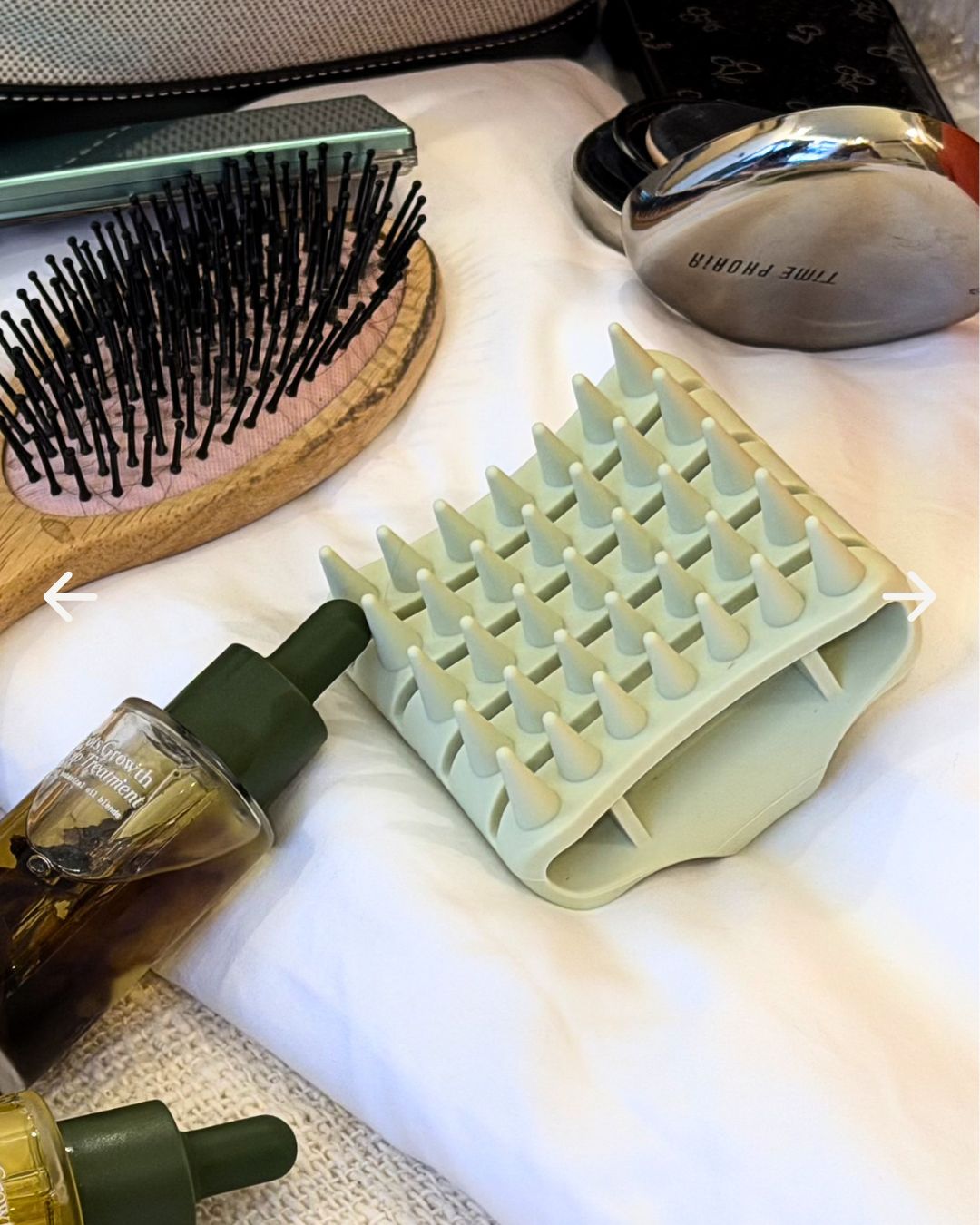 2-in-1 Premium Silicone Scalp Massager Scrubbie